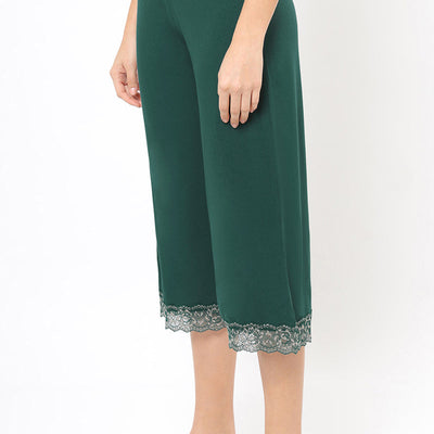 Lace Touch Pyjama Bottom - Botanical Gardens