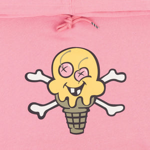 Icecream | CONES HOODIE  { SEA PINK