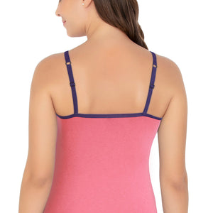 Cotton Camisole - Bright Coral