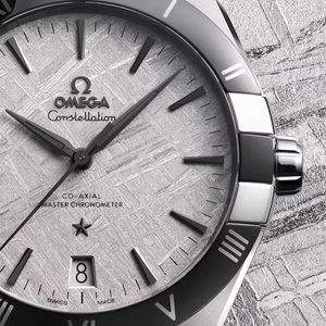 Omega Constellation Grey Dial Women 41mm