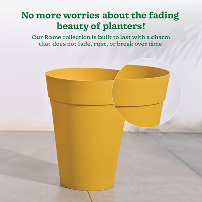 Roma Plastic Planter