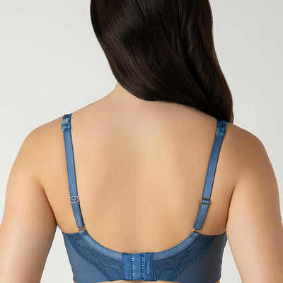 Demure Non-Padded Non-Wired Contour Bra - Floral Fusion Print