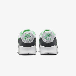 Nike | AIR MAX 90  { WHITE/SPRING GREEN-ANTHRACITE
