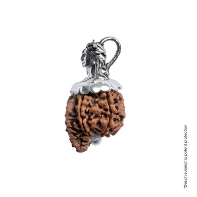 Adiyogi Pendant (Ganesh Mukhi Nepali  Rudraksha) With Chain