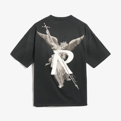 REPRESENT | ARCHANGEL T-SHIRT { STAINED BLACK