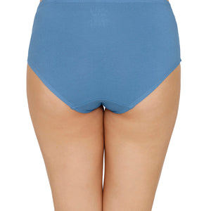 Inner Elastic Full Coverage Mid Rise Hipster Panty (Pack of 3)
