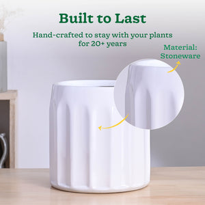 Blushing Sun Ceramic Planter