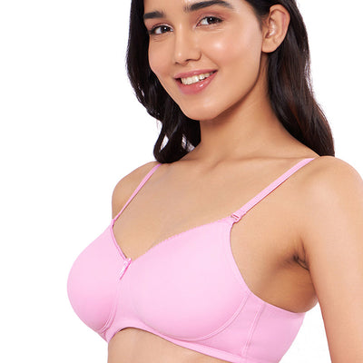 Smooth Elegance Padded Non-wired T-shirt Bra - Pastel Lavender