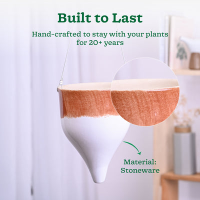 Ceramic Hanging Pot Cosmic Stone