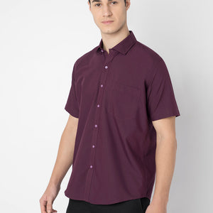 Wrinkle Free Half Sleeve Shirt