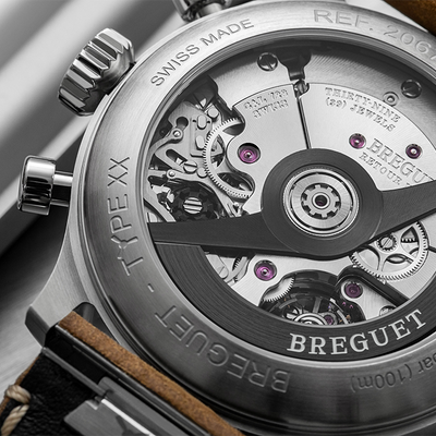 Breguet Type XX Chronograph Men's Black dial 42 MM Watch