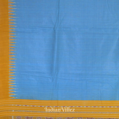 Sky Yellow Gopalpur Tussar Silk Saree
