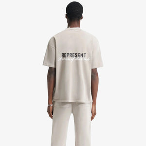 REPRESENT | PATRON OF THE CLUB T-SHIRT { MUDSTONE