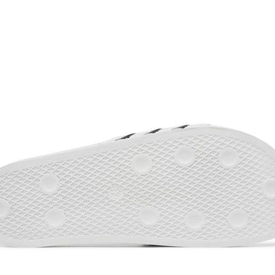 adidas Adilette White Core Black White