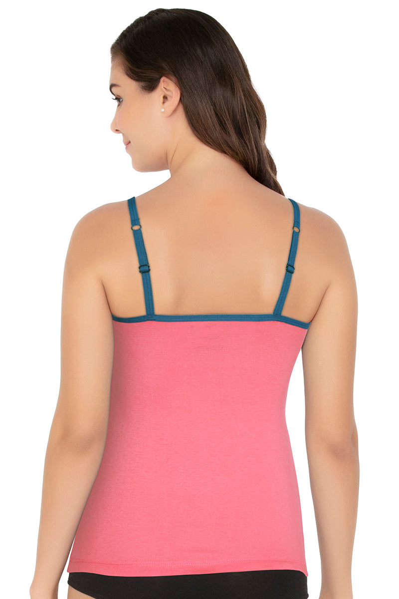 Cotton Camisole - Slate Rose