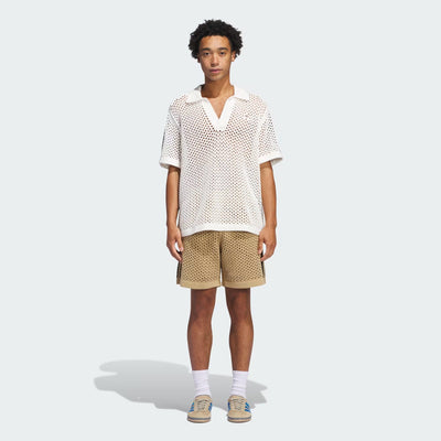 ADIDAS ORIGINALS | CLOT CROCHET SHORT BY EDISON CHEN { BEIGE TONE