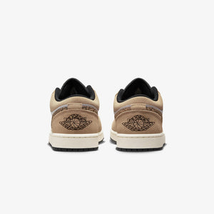 Jordan | AIR JORDAN 1 LOW SE  { HEMP/LT BRITISH TAN-WHITE-BLACK