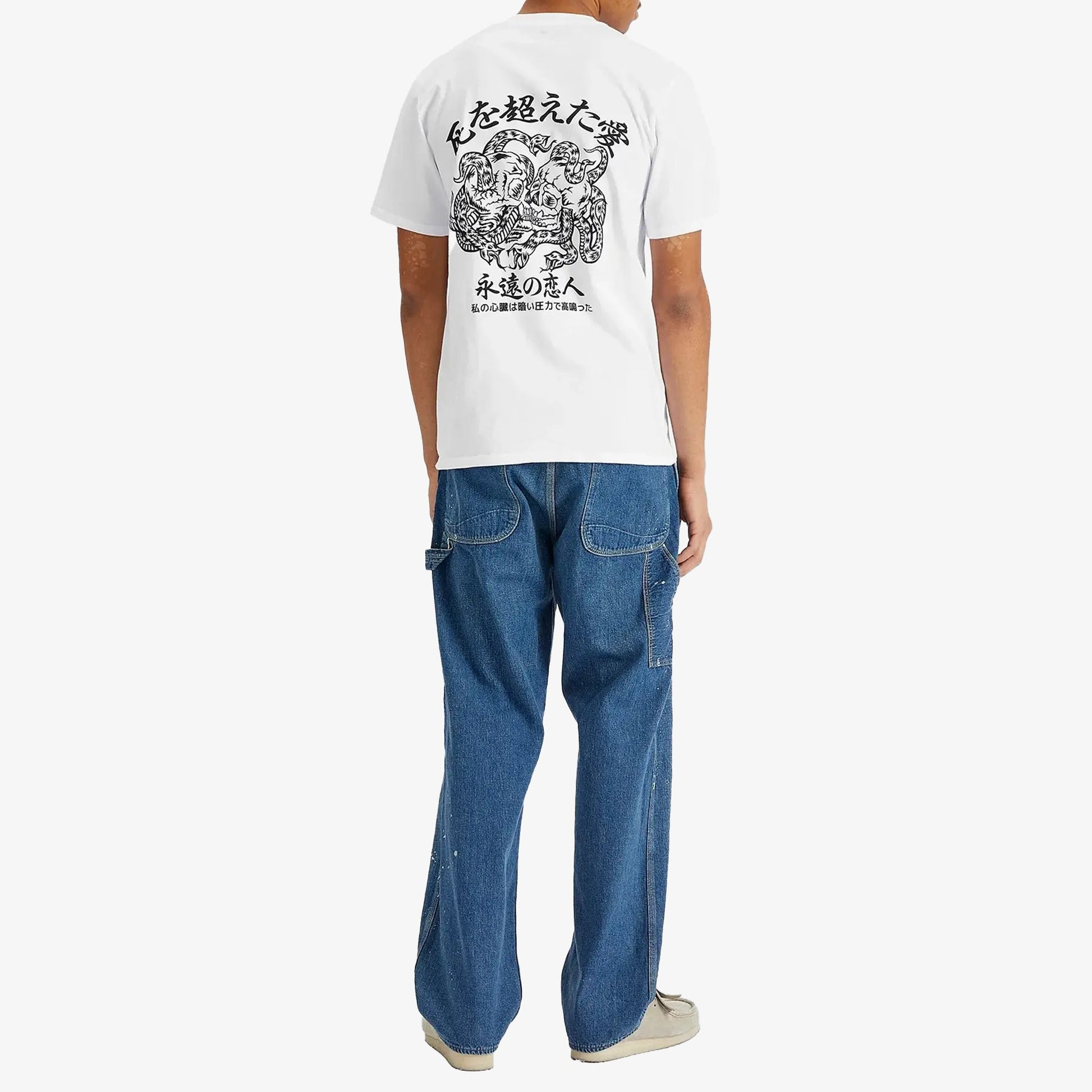 EDWIN | FOREVER LOVER T-SHIRT { WHITE