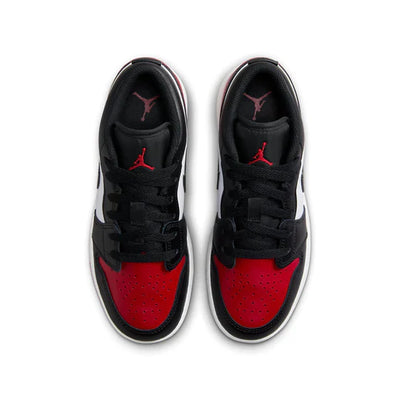 Nike Air Jordan 1 Low Bred Toe 2.0(GS)