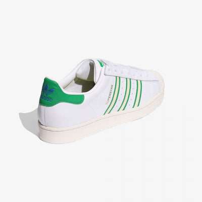 Adidas Originals | SUPERSTAR  { OWHITE/GREEN