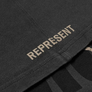 Represent | SPIRITS MASCOT T-SHIRT  { AGED BLACK
