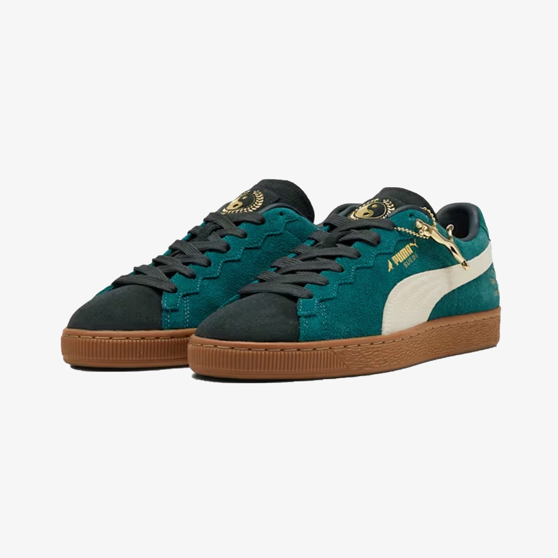 Puma | STAPLE G SUEDE  { MALACHITE-ALPINE SNOW
