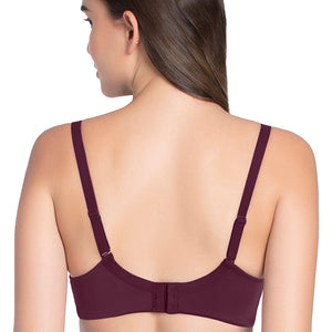 Smooth Moves Padded Wired T-shirt Bra - Purple Potion