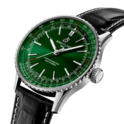 Breitling Navitimer Automatic Green Dial Men 41mm