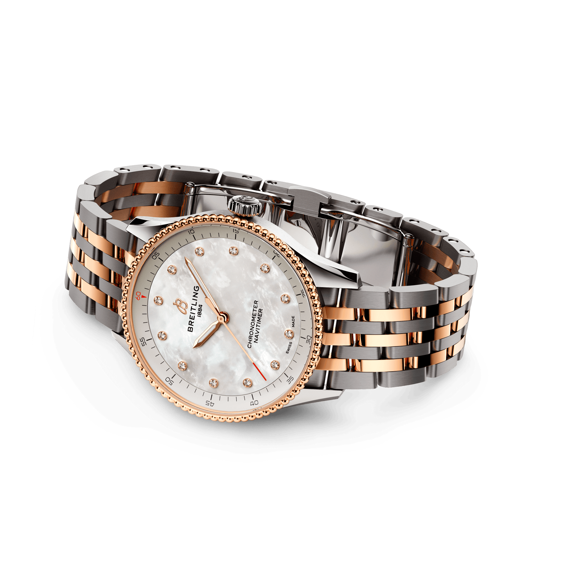 Breitling Navitimer Off White Dial Women 32mm