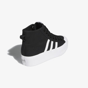 Adidas Originals | NIZZA PLATFORM MID  { BLACK