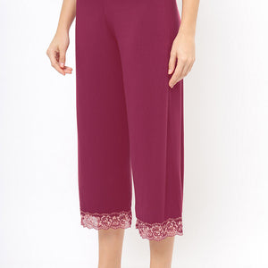 Lace Touch Pyjama Bottom - Anemone