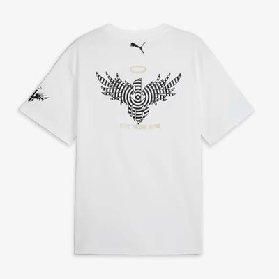 PUMA | MELO 50TH FIT TEE { WHITE