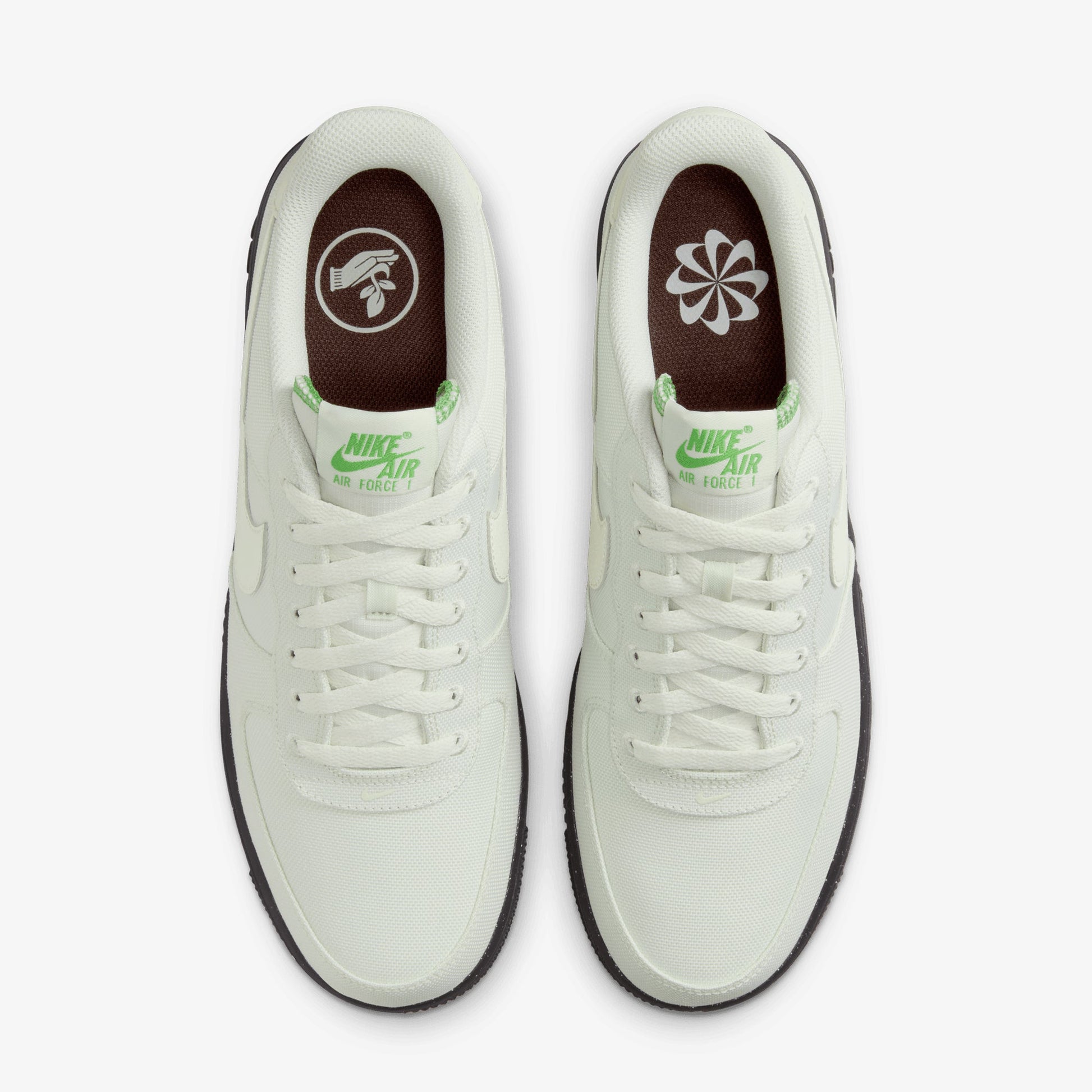 NIKE | AIR FORCE 1'07 LV8 { SEA GLASS/SEA GLASS-BLACK-CHLOROPHYLL