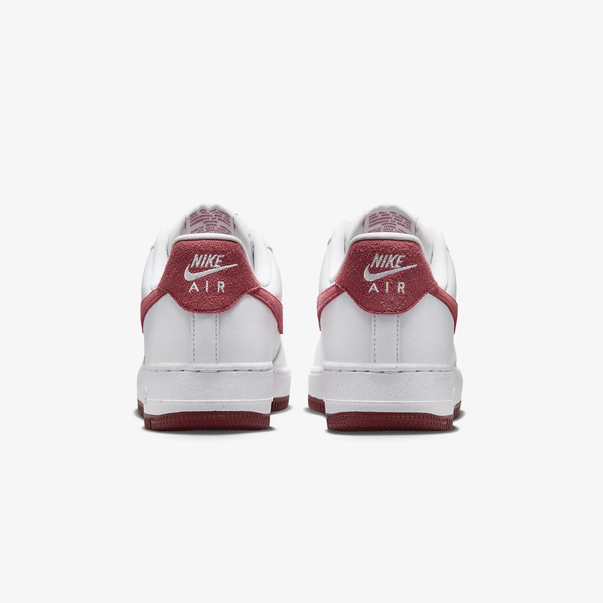 Nike | AIR FORCE 1 '07 { WHITE/ADOBE-TEAM RED-DRAGON RED