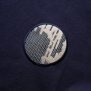 FDMTL | CIRCLE BORO PATCH TEE  { NAVY