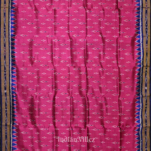 Majenta  Mayur Chandrika Khandua Silk Saree