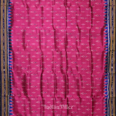 Majenta  Mayur Chandrika Khandua Silk Saree