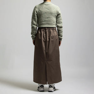 Jordan | TWILL SKIRT { MINK BROWN/MINK BROWN