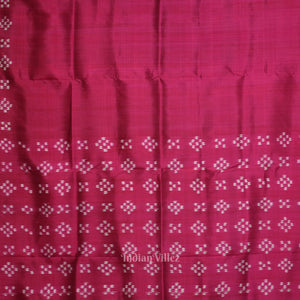Magenta Pink Border Pasapali Designer Contemporary Saree