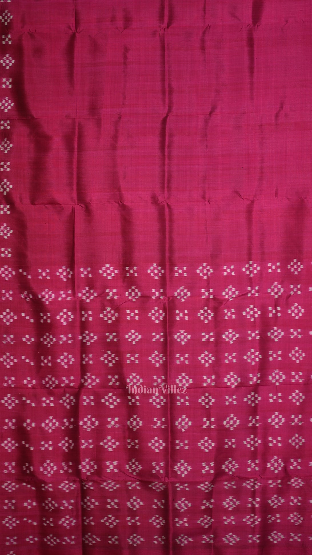 Magenta Pink Border Pasapali Designer Contemporary Saree