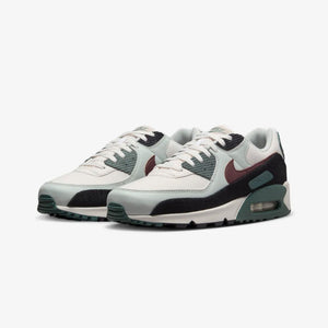 NIKE | AIR MAX 90 PRM { PHANTOM/BURGUNDY CRUSH-VINTAGE GREEN