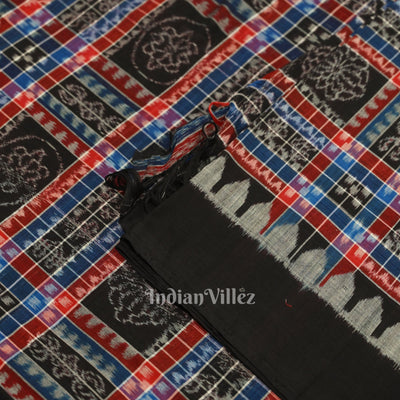 Multi Color Utkalaxmi Sambalpuri Ikat Cotton Fabric