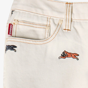 Icecream | STAMPEDE PANTS STRAWBERRY FIT { ANTIQUE WHITE