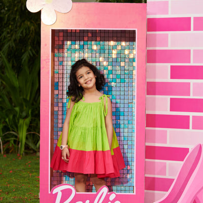 Blissa Tier Cotton Dress