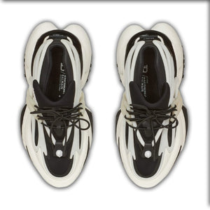 Balmain Unicorn Low-Top Black White