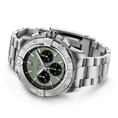 Breitling Avenger B01 Chronograph Green Dial Men 44mm