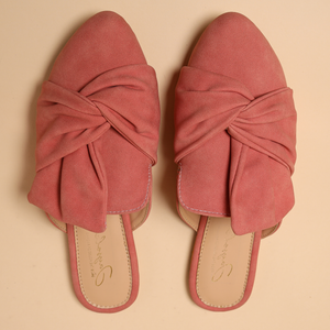 Winterberry Knoted Mules