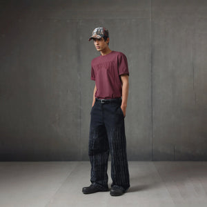ALMOST GODS | GOTHIC RELAXED TEE { PLUM