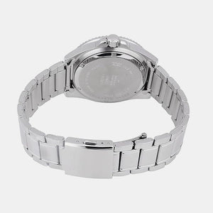 Enticer Men Quartz Black Dial Analog Stainless Steel Watch A2190