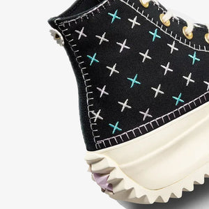 Converse | RUN STAR HIKE PLATFORM CRAFTED STITCHING { BLACK